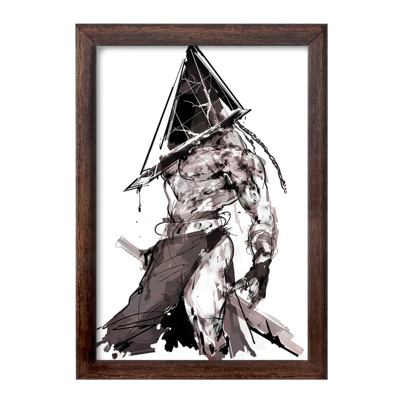 تابلو خندالو طرح بازی سایلنت هیل‌ (Silent Hill) کد 34481