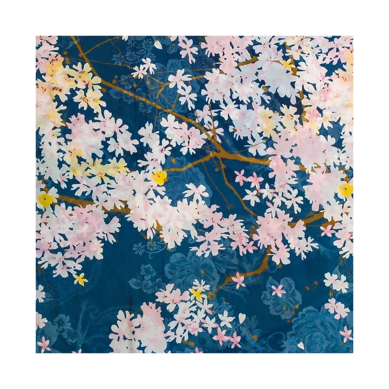 روکش لحاف آدنو مدل شکوفه کد IR11 یک نفره سایز 160x220 سانتی متر