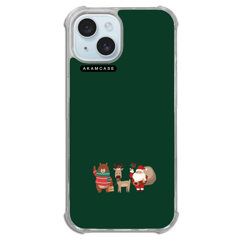 کاور آکام مدل AMCWTA15-CHRISTMAS3 مناسب برای گوشی موبایل اپل iPhone 15