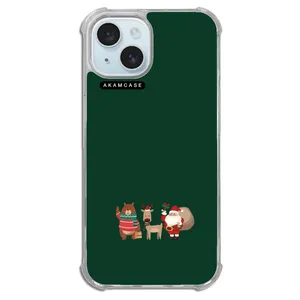 AKAM AMCWTA15-CHRISTMAS3 Cover For Apple iPhone 15