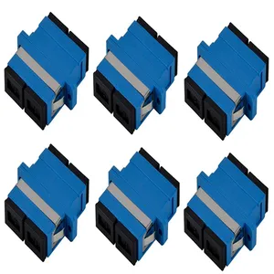 آدابتور فیبر نوری مدل SC/DX22 بسته 6 عددی