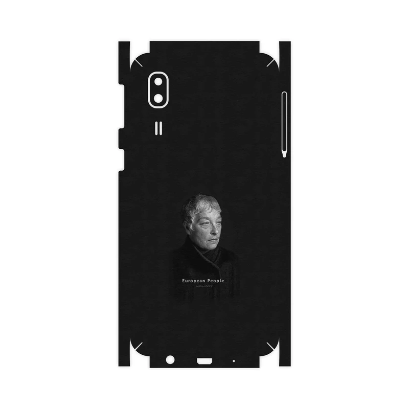 برچسب پوششی ماهوت مدل Portrait of a European Woman-FullSkin مناسب برای گوشی موبایل سامسونگ Galaxy A2 Core