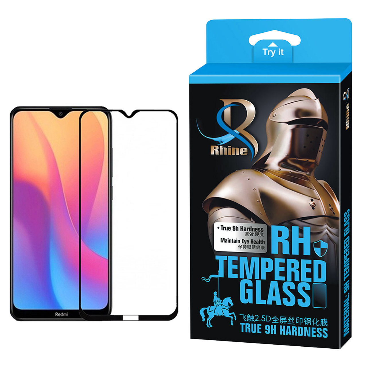 محافظ صفحه نمایش راین مدل R_9 مناسب برای گوشی موبایل شیایومی Redmi 8A
