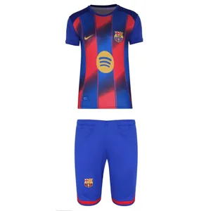 ست تی‌شرت و شلوارک ورزشی پسرانه مدل  بارسلونا طرح یامال کد 2026