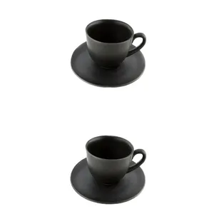 ست فنجان و نعلبکی 4 پارچه مدل cuppuccino b19