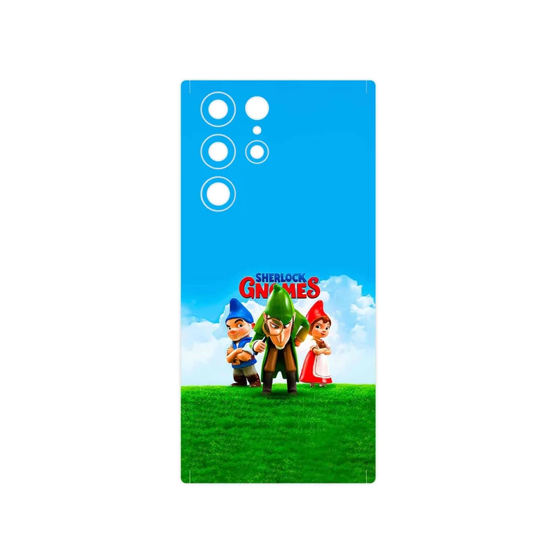 برچسب پوششی ماهوت مدل Sherlock Gnomes مناسب برای گوشی موبایل سامسونگ Galaxy S22 Ultra 5G