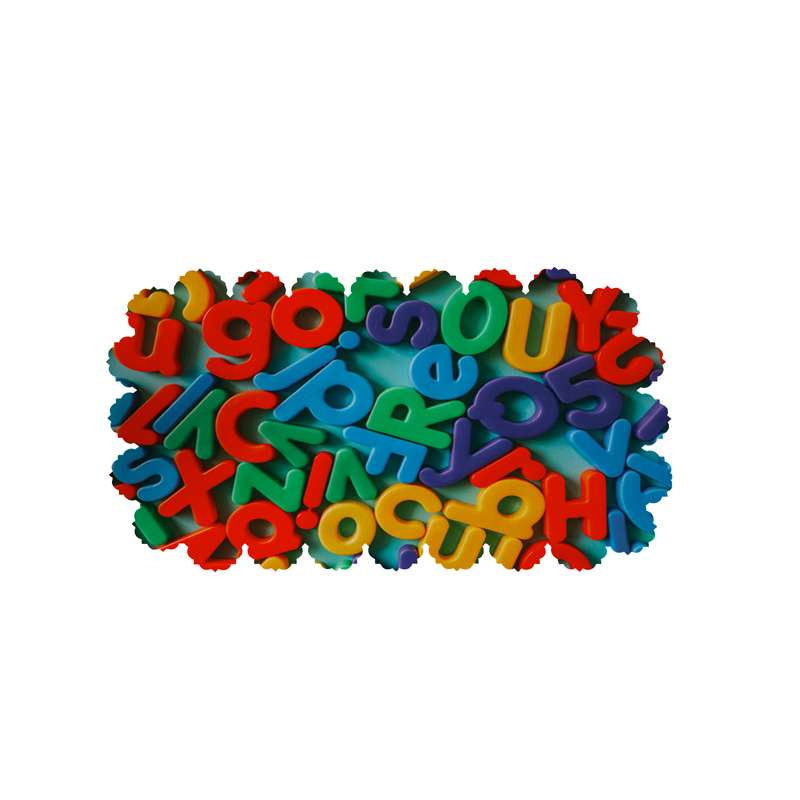  رومیزی طرح حروف انگلیسی کد 8101R