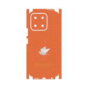 MAHOOT Minimalist origami bird-FullSkin Cover Sticker for Honor X5b Plus