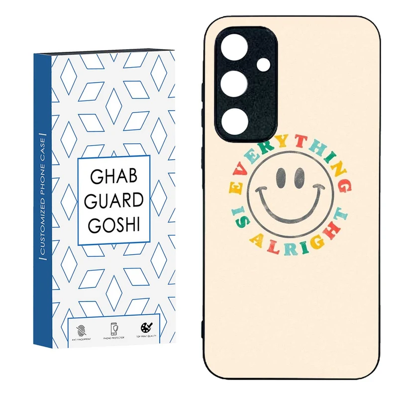 کاور قاب گارد گوشی طرح خوشحال کد TPU-247 مناسب برای گوشی موبایل سامسونگ  GALAXY A35  