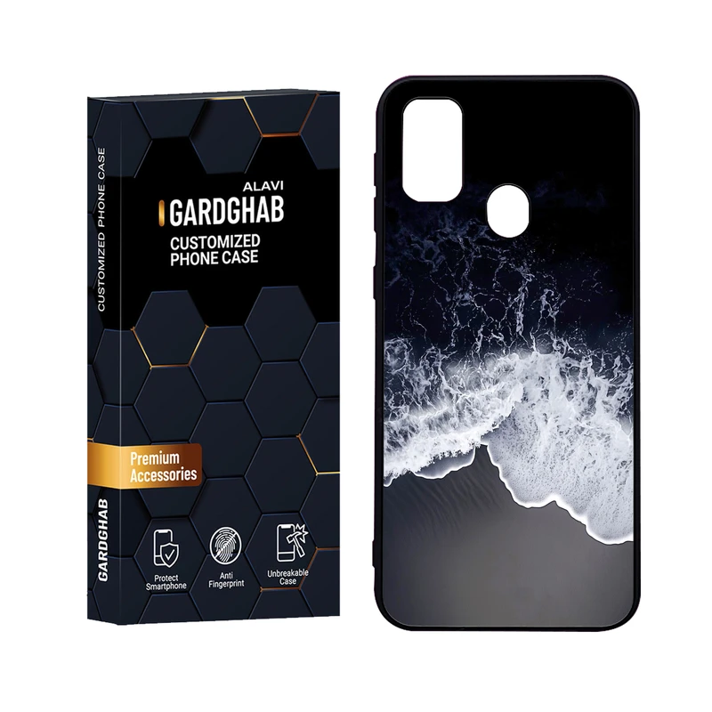 کاور گارد قاب علوی مدل Glass مناسب برای گوشی موبایل سامسونگ Galaxy M30S