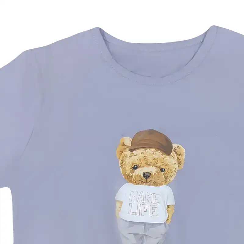 تی شرت آستین کوتاه بچگانه مدل 002