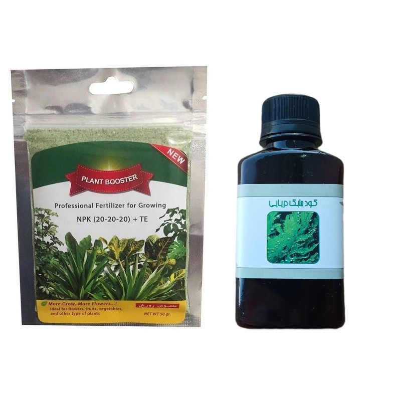 کود سه بیست و جلبک دریایی مدل 000 وزن 180 گرم بسته 2 عددی کود سه بیست و جلبک دریایی مدل 000 وزن 180 گرم بسته 2 عددی