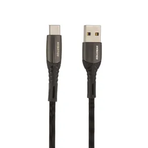 کابل تبدیل USB به USB-C کلومن مدل K-65 طول 1 متر