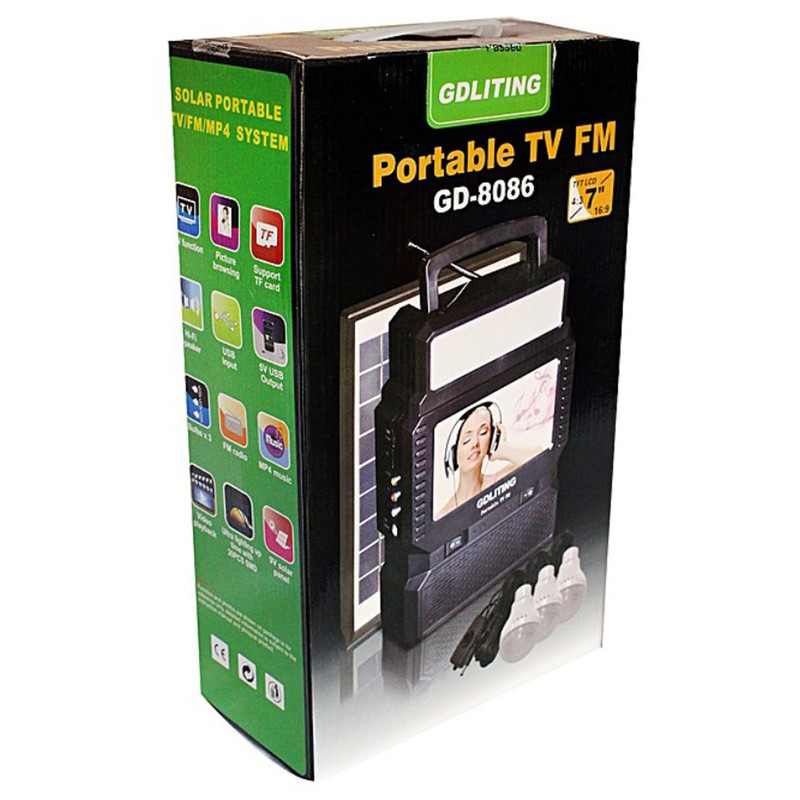 کیت روشنایی تلویزیون جی دی لایت مدل GD_8086