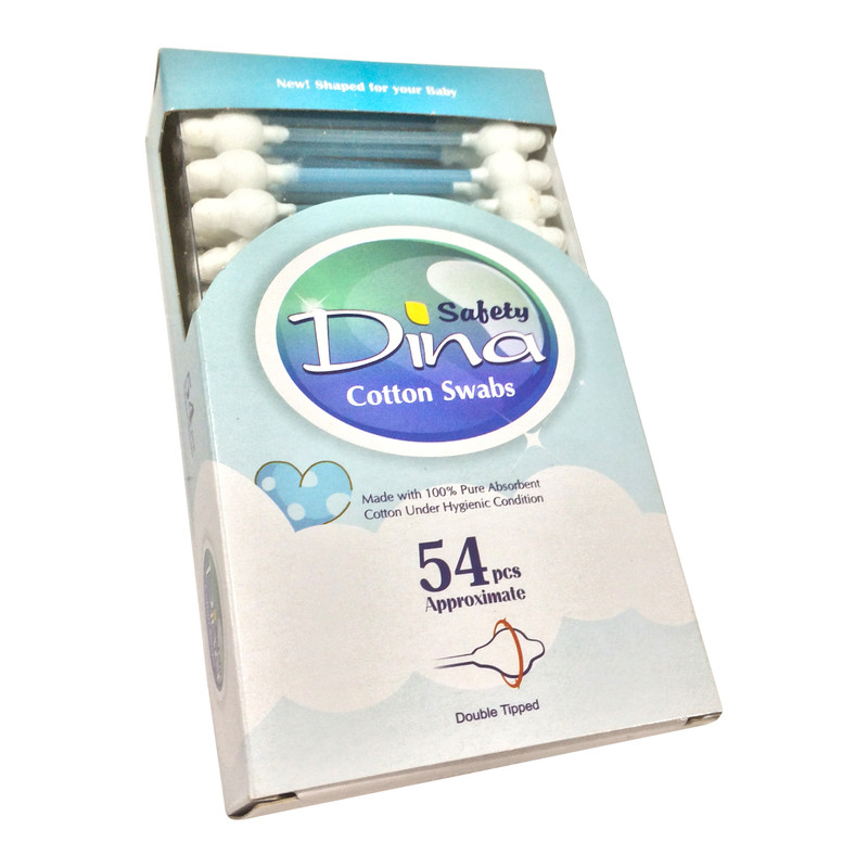 گوش پاک کن دینا مدل H1 بسته 54 عددی آبی