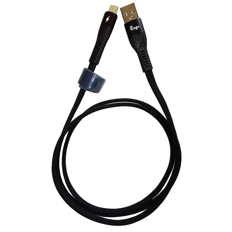 کابل تبدیل USB به microUSB کینگ پلاس مدل 23 طول 1 متر