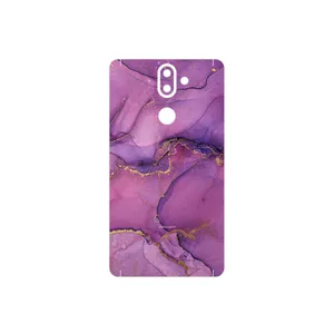 MAHOOT Purple Marble Cover Sticker for Nokia 8 Sirocco