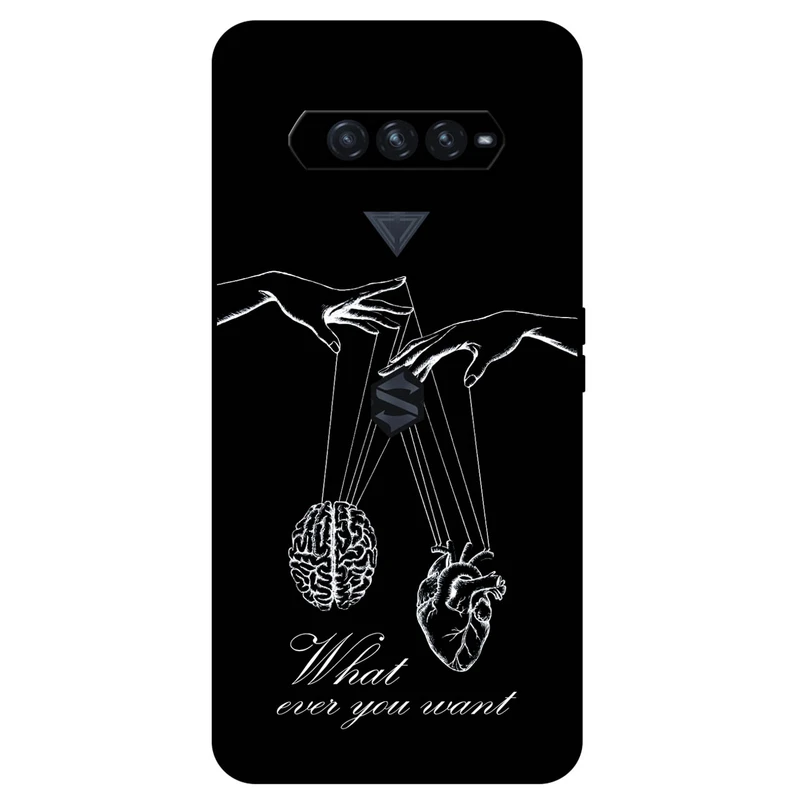 کاور مگافون طرح فکر و احساس مدل 1899 مناسب برای گوشی موبایل شیائومی Black Shark 4