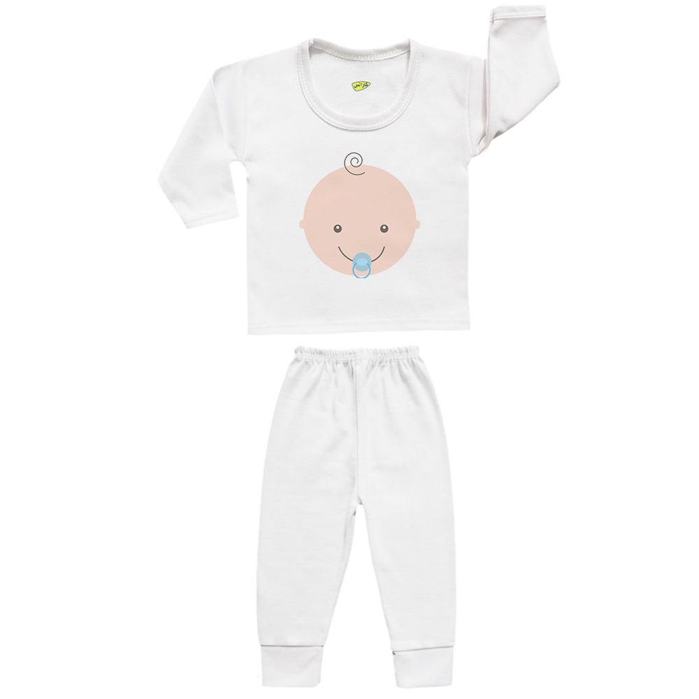 ست تی شرت و شلوار نوزادی کارانس مدل SBS-3002