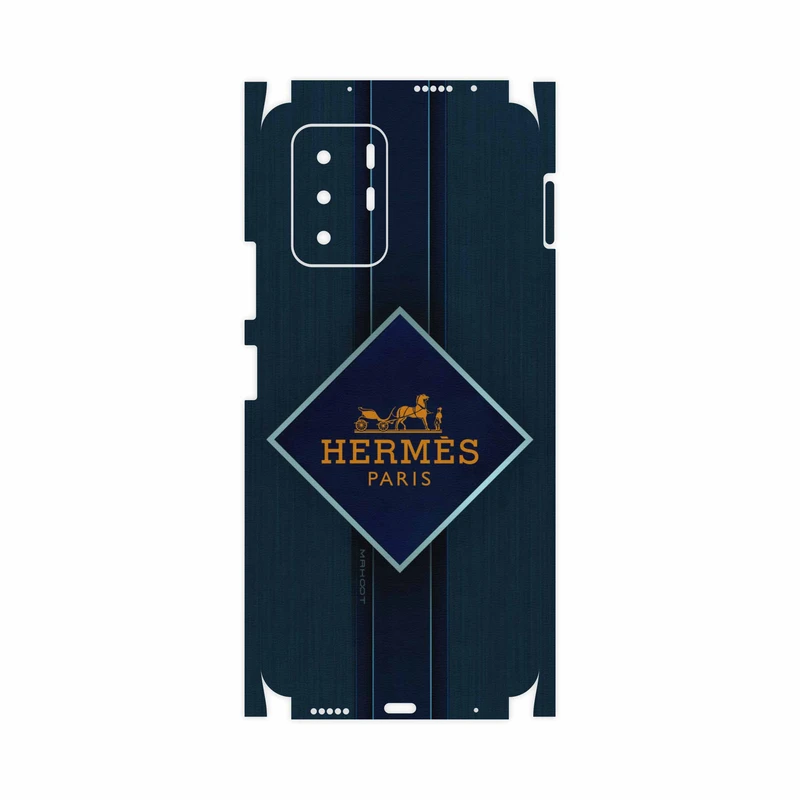 برچسب پوششی ماهوت مدل Hermes-Logo-FullSkin مناسب برای گوشی موبایل شیائومی Poco X3 GT 5G