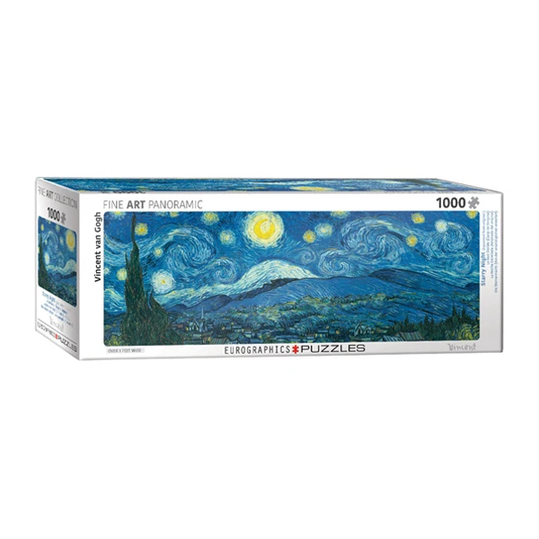پازل 1000 تکه پانوراما یوروگرافیکس پازلز مدل 6010-5309 Starry Night