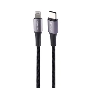 کابل تبدیل USB-C به لایتنینگ پارمپ مدل Efficiency Speed 27W طول 0.3 متر
