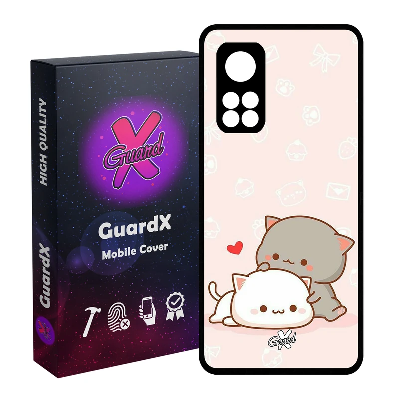 کاور گارد ایکس طرح Love مدل Glass10372 مناسب برای گوشی موبایل شیائومی Mi 10T / Mi 10T Pro