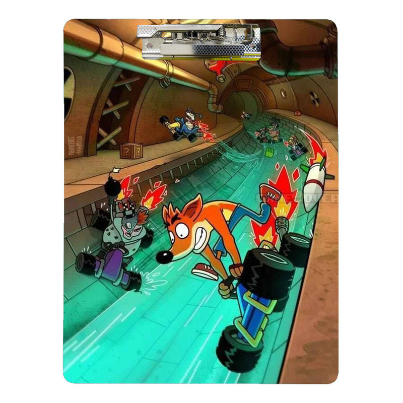 تخته شاسی طرح بازی کراش کد 742 سایز A4