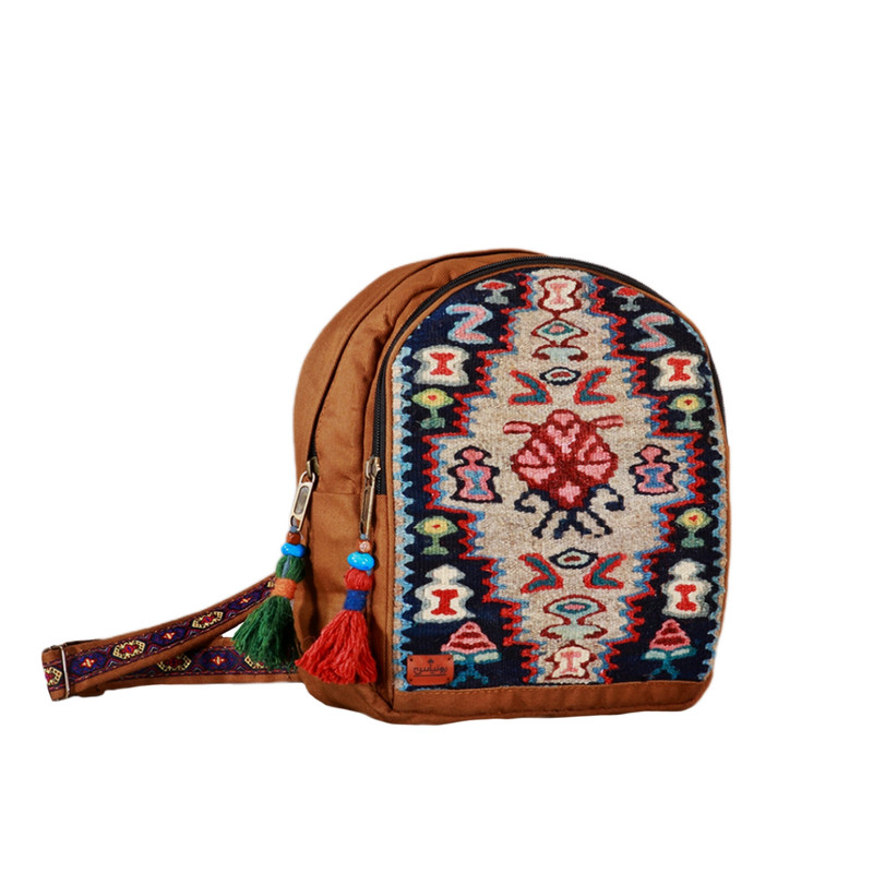 کوله پشتی گلیمی رونیاس مدل داوین