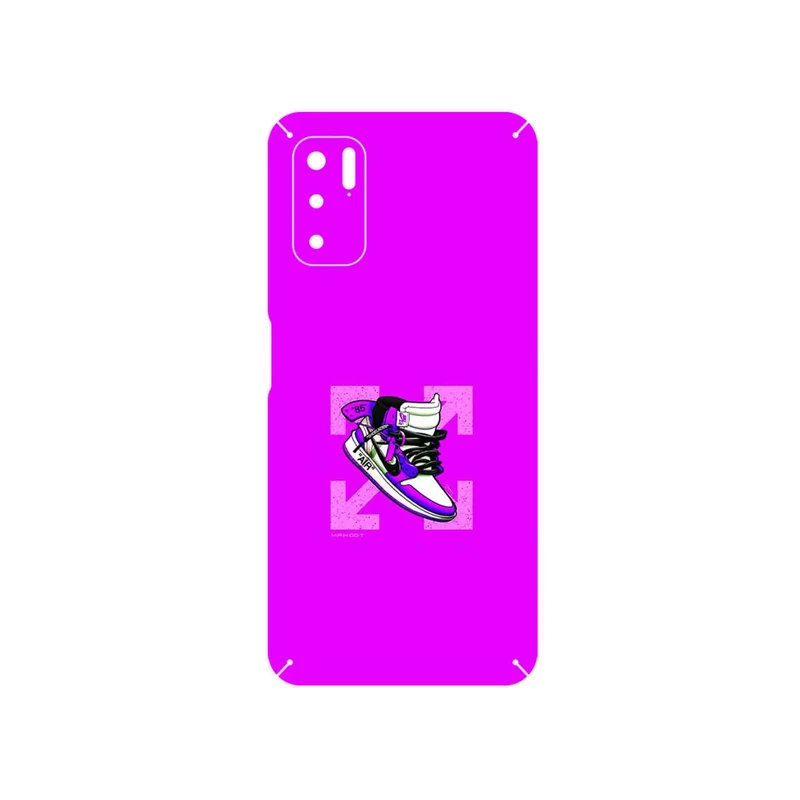 برچسب پوششی ماهوت مدل Nike Air Sneaker Digital Art مناسب برای گوشی موبایل شیائومی Redmi Note 10 5G