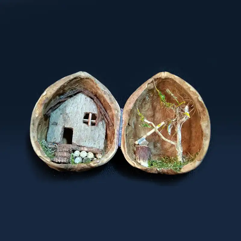 ماکت مدل خانه روستایی