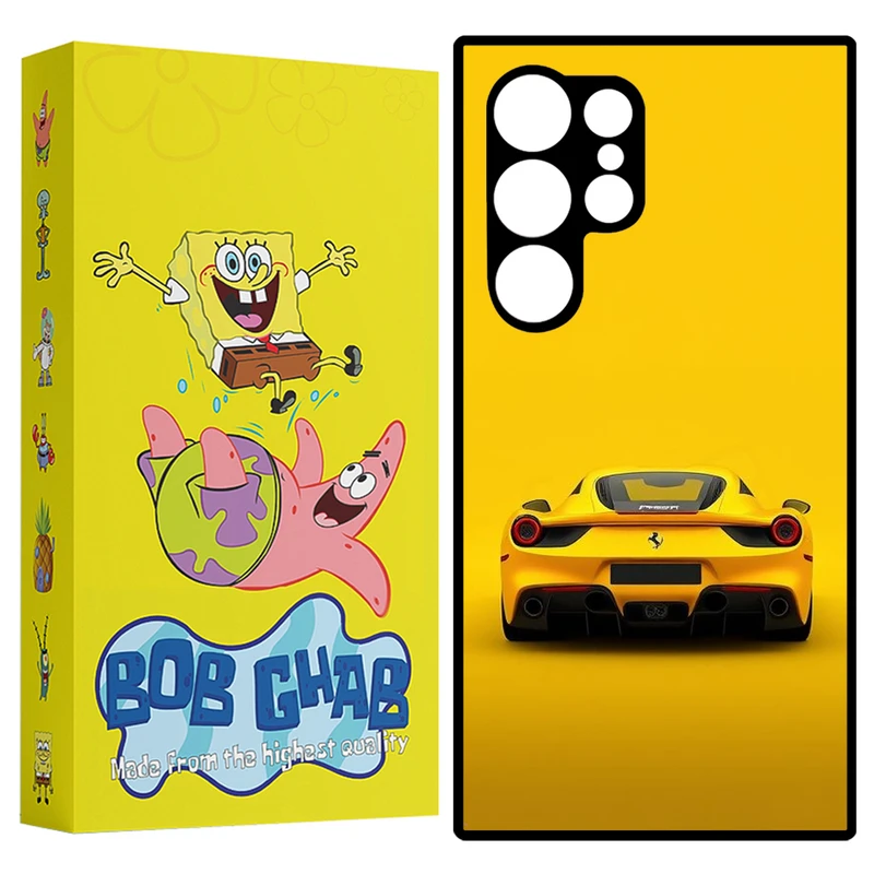 کاور باب قاب طرح ماشین مدل BCPS23U مناسب برای گوشی موبایل سامسونگ Galaxy S23 Ultra 5G