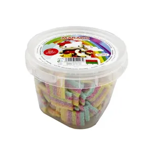 پاستیل شکری با طعم میوه های ترش مخلوط مارابو - 180 گرم