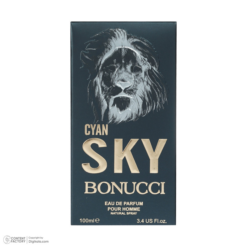 ادو پرفیوم مردانه بونوچی مدل Cyan Sky حجم 100 میلی لیتر