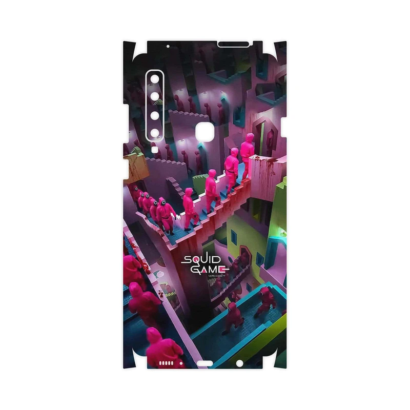 برچسب پوششی ماهوت مدل Squid Game-FullSkin مناسب برای گوشی موبایل سامسونگ Galaxy A9 2018
