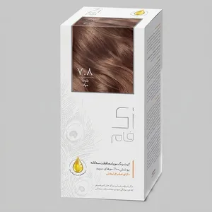 Zi Fam 7.8 Muka Blonde Hair Color Kit 50 ml