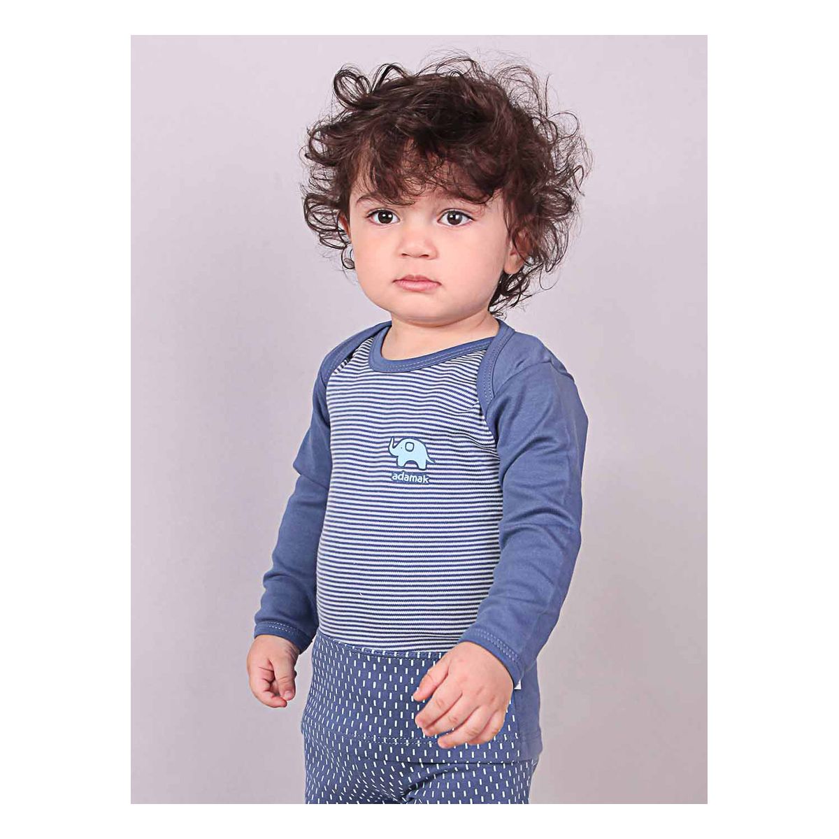 شلوار نوزادی آدمک طرح فیل کد 86261 -  - 3