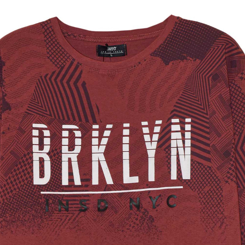 تی شرت آستین بلند مردانه اینساید مدل 8epln15