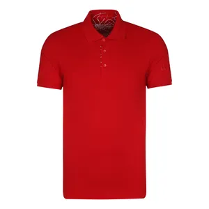 پولوشرت آستین کوتاه مردانه آریوان مدل سه دکمه کد P01