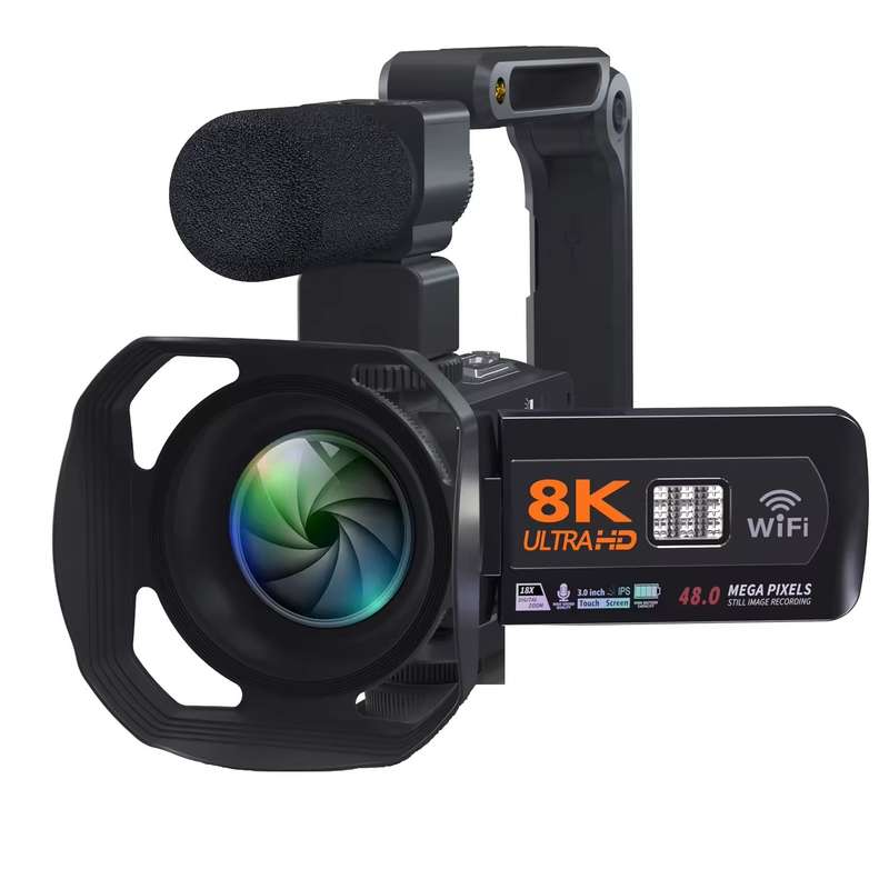 دوربین فیلم برداری مدل 8k 48MP 16X Auto Focus دوربین فیلم برداری مدل 8k 48MP 16X Auto Focus