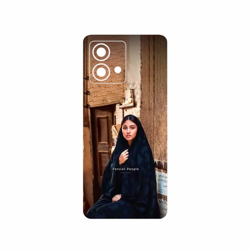 برچسب پوششی ماهوت مدل Portrait of an Iranian Woman مناسب برای گوشی موبایل موتورولا Moto G84