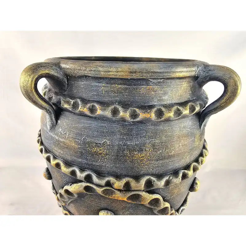 گلدان سفالی مدل پتینه کد H035