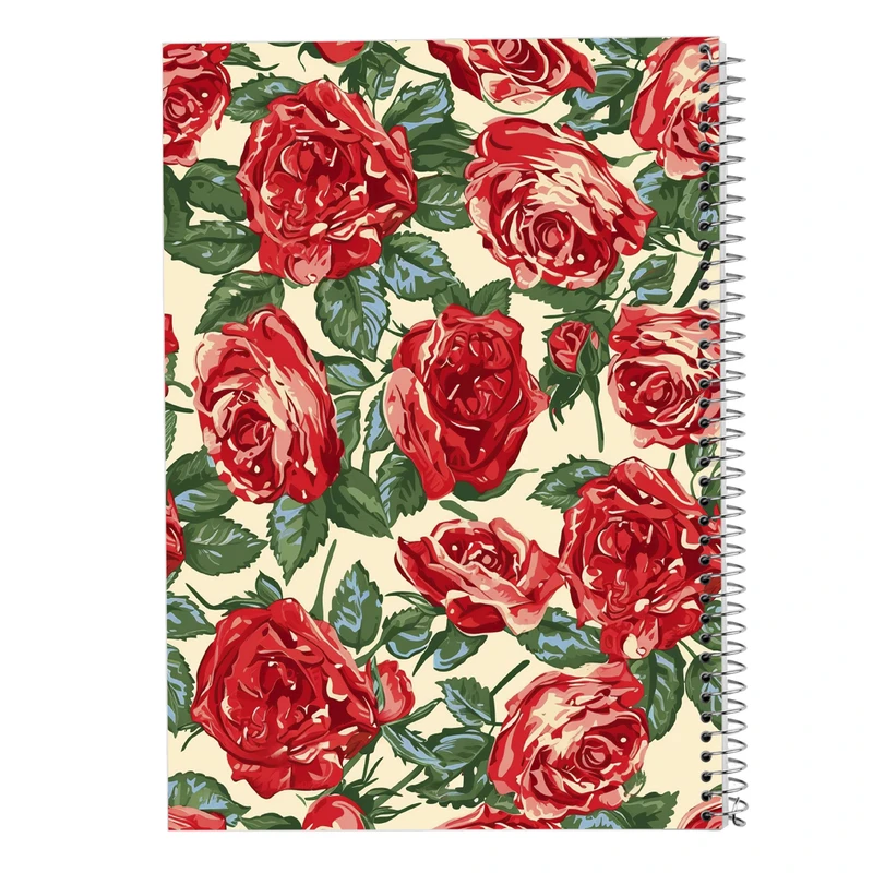 دفتر ژورنال نویسی 50 برگ مدوپد مدل نقطه ای طرح گل کد DF13328