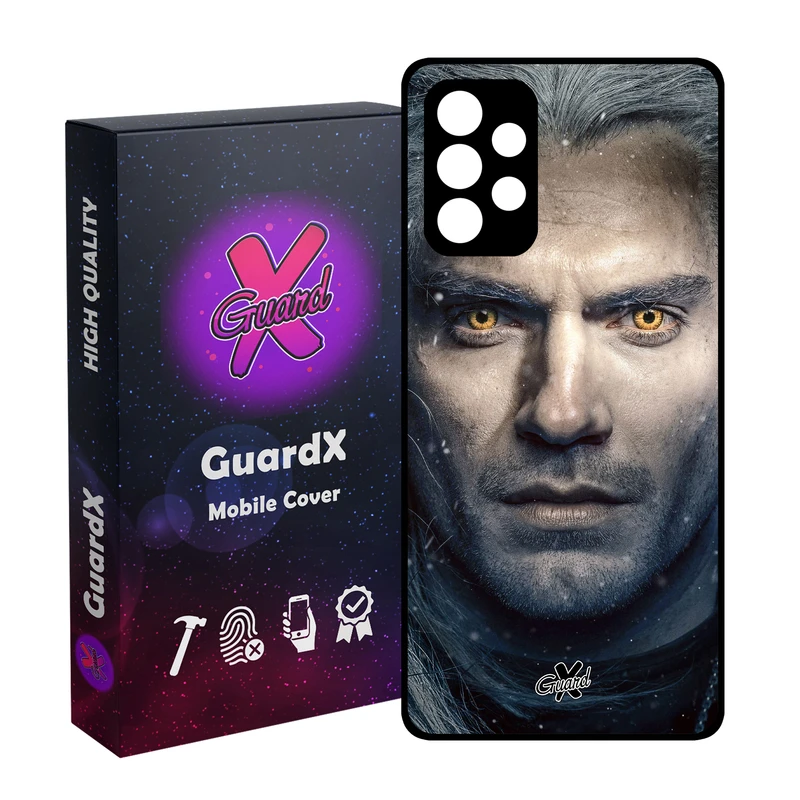 کاور گارد ایکس طرح Witcher مدل Glass10177 مناسب برای گوشی موبایل سامسونگ Galaxy A53
