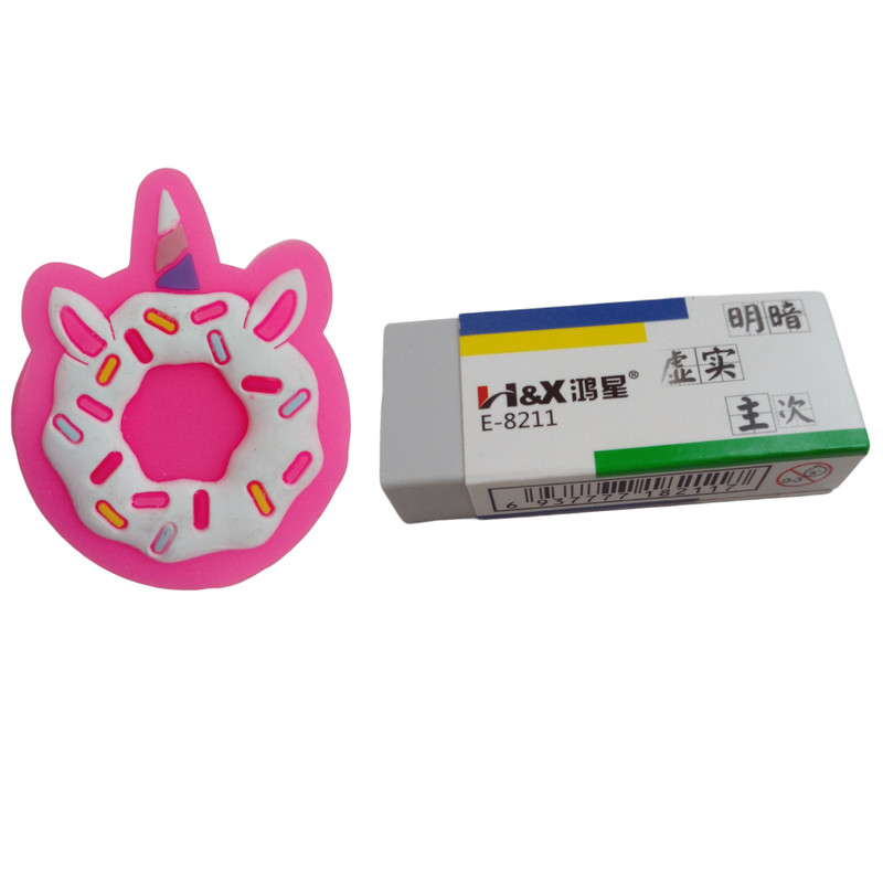 تراش مدل سیلیکونی طرح دوناتی به همراه پاک کن