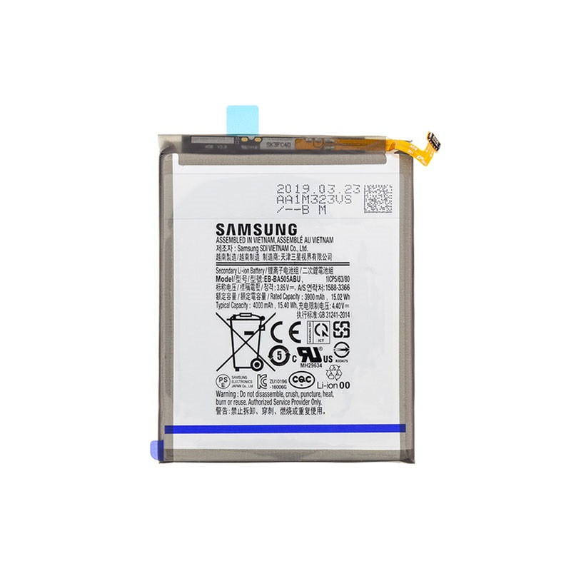 باتری موبایل مدل EB-BA505ABU ظرفیت ۴۰۰۰ میلی آمپر ساعت مناسب برای گوشی سامسونگ Galaxy A50