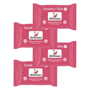 دستمال مرطوب نیوساد مدل Sensitive-W4 چهار بسته 28 عددی