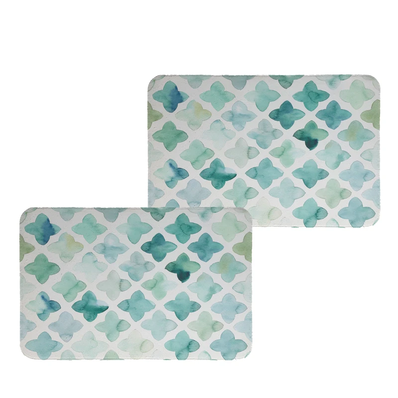 زیربشقابی طرح آبرنگی کد 9191 بسته 2 عددی 