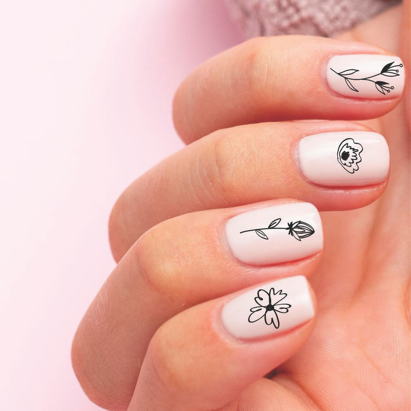 برچسب لنز ناخن مدل L2004