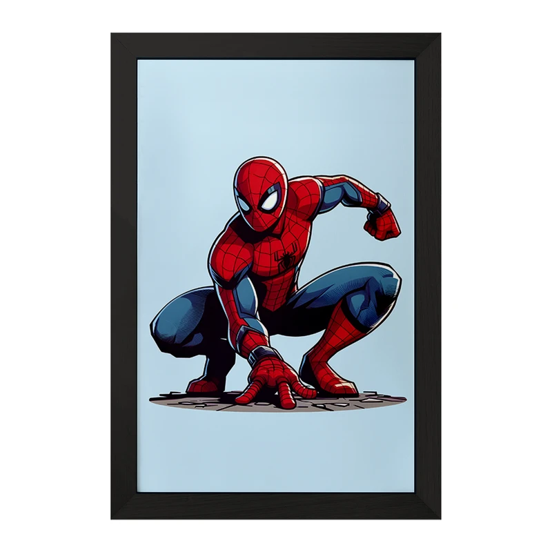 تابلو خندالو مدل مرد عنکبوتی (Spider Man) کد F7613